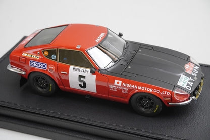 1:43 ignition model IG0215 Nissan Datsun 240Z Monte Carlo 1972 #5 model car
