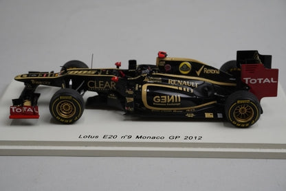 1:43 SPARK S3034 Lotus E20 Monaco GP 2012 #9 Kimi Raikkonen model car