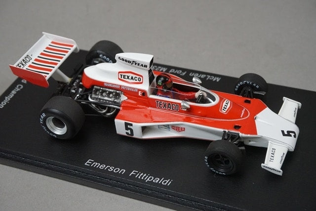 1:43 SPARK Mc-ES-1622-02 McLaren Ford M23B World Champion 1974 #5 E.Fittipaldi model car