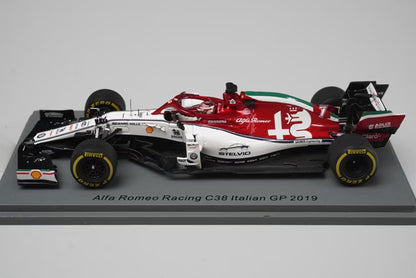 1:43 Spark S6097 Alfa Romeo Racing C38 #7 K. Raikkonen, Italian GP 2019