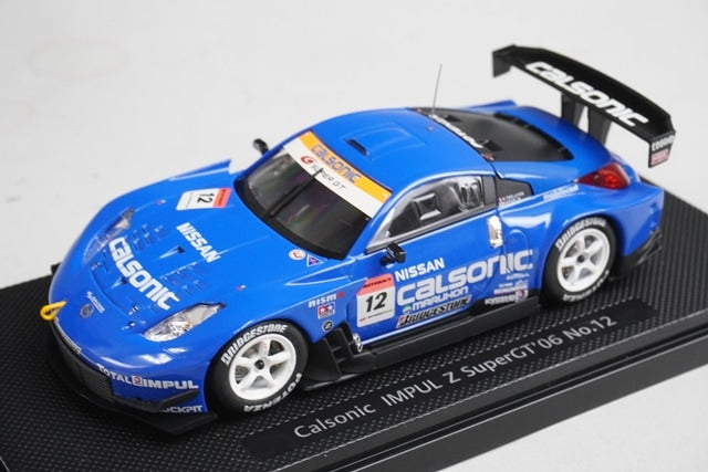 1:43 EBBRO 43796 Nissan Calsonic Impul Z Super GT500 2006 #12 model car