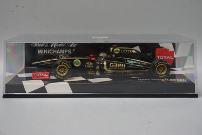 1:43 MINICHAMPS 410110009 Lotus Renault GP R31 2011 #9 N. Heidfeld