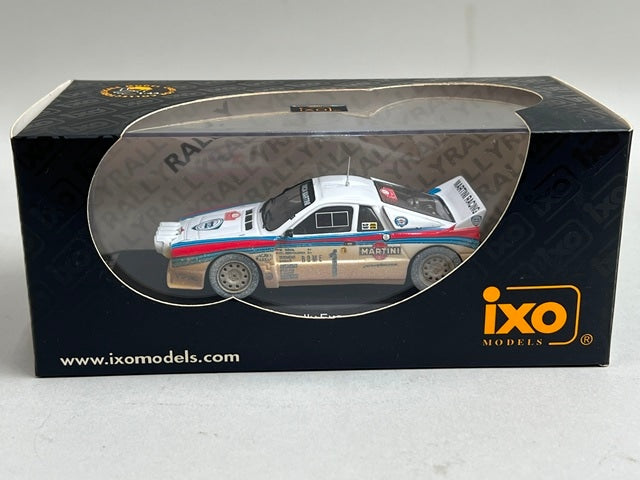 1:43 ixo LCJ009 Lancia 037 Rally Evo Monte Carlo Rally 1983 #1 W. Roll model car