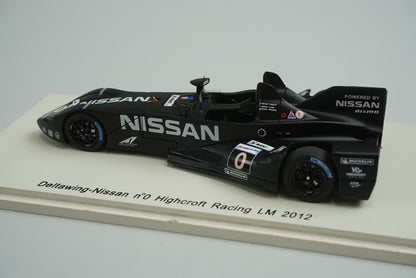 1:43 Spark S3741 Delta Wing Nissan Hycroft Racing Le Mans 2012 #0 M. Franchitti M. Krumm Satoshi Motoyama model car
