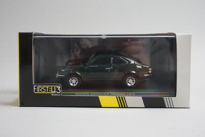 1:43 First 43 F43-002 Toyota Sprinter Trueno 1972 Green model car