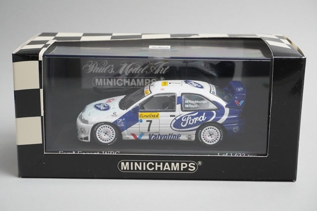 1:43 MINICHAMPS 430988707 Ford Escort WRC Monte Carlo Rally 1998 #7 model car