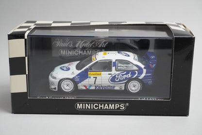 1:43 MINICHAMPS 430988707 Ford Escort WRC Monte Carlo Rally 1998 #7 model car