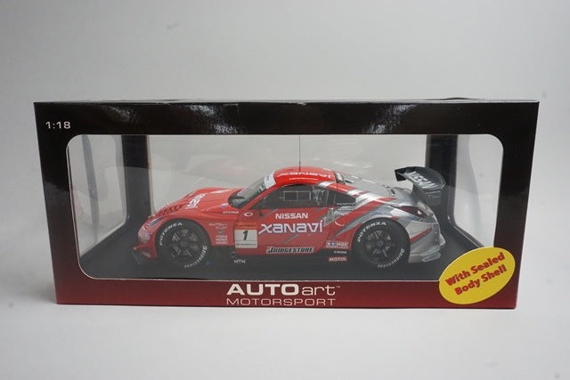 1:18 AUTOart 80377 80576 Nissan Fairlady Z Xanavi Nismo Super GT 2005 #1