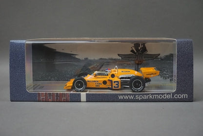 1:43 SPARK 43IN74 McLaren M16C Indy 500 Winner 1974 #3 J.Rutherford