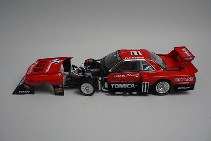1:24 Tomytec 21295 Tomica Ebro Custom Nissan Skyline RS Super Silhouette #11 Hasemi Motorsports