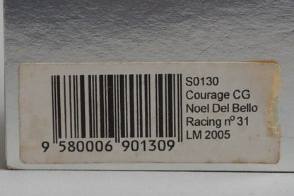 1:43 Spark S0130 Courage CG Noel Del Bello Racing Le Mans 2005 #31 model car