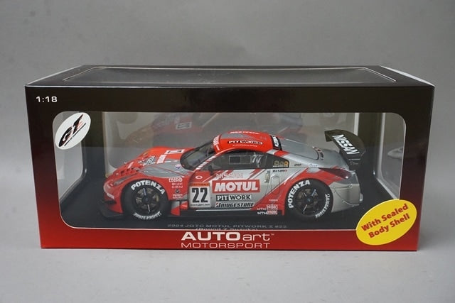 1:18 AUTOart 80482 Nissan Motul Pitwork Z JGTC Suzuka Rd.7 2004 #22 Late model
