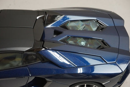 1:18 AUTOart 74698 Lamborghini Aventador LP700-4 Roadster Metallic Dark Blue model car