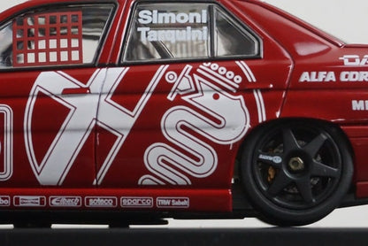 1:43 HPI 8126 Alfa Romeo 155 TS Silverstone BTCC Presentation 1994 #155