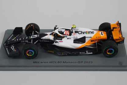 1:43 Spark S8583 McLaren MCL60 Monaco GP 2023 #4 L. Norris