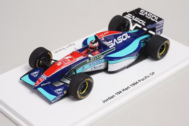 1:43 Spark FS19 Racing On Custom Jordan 194 Hart Pacific GP 1994 #15 Aguri Suzuki