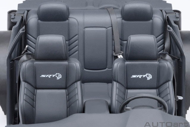 [ Pre-order ] 71763 AUTOart 1:18 Dodge Challenger SRT Jailbreak 2022 (Metallic Blue with Carbon Black Stripes <INDIGO BLUE>)