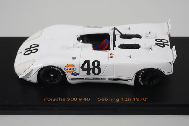 1:43 Spark Kaneko Office Custom-Made Porsche 908 Sebring 12H 1970 #48 S. McQueen