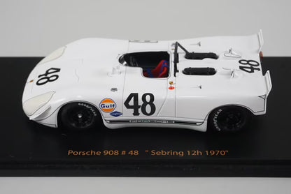 1:43 Spark Kaneko Office Custom-Made Porsche 908 Sebring 12H 1970 #48 S. McQueen