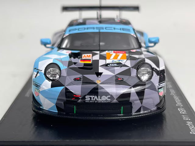 1:43 Spark S7039 Porsche 911 RSR Dempsey Proton Racing LMGTE Am class Le Mans 24 Hours Winner 2018 #77