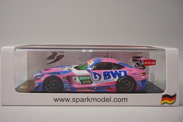 1:43 Spark SG790 Mercedes-AMG GT3 #4 Mercedes-AMG Team HRT Winner DTM 2021 Maximilian Gotz
