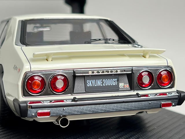 1:18 ignition model IG1080 Nissan Skyline 2000 GT-ES (C210) White