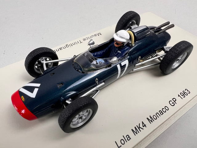 1:43 Spark S4269 LOLA MK4 F1 Monaco GP 1963 #17 M. Trintignant