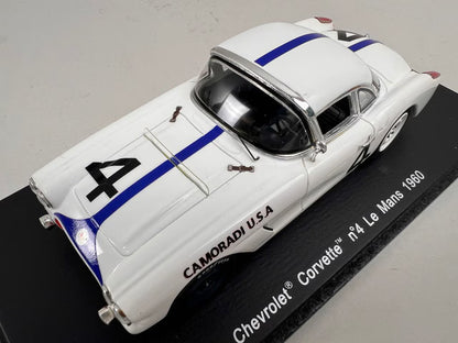 1:43 Spark S1540 Chevrolet Corvette Le Mans 24H 1960 #4 F. Gamble