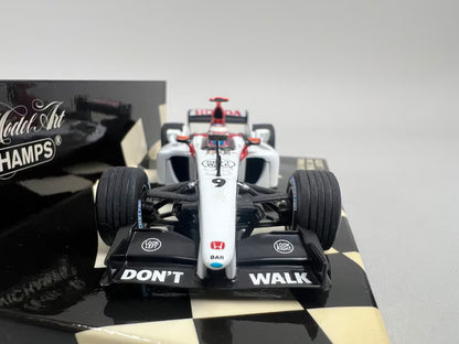 1:43 MINICHAMPS 400040079 BAR Honda Show Car 2004 #9 J. Button