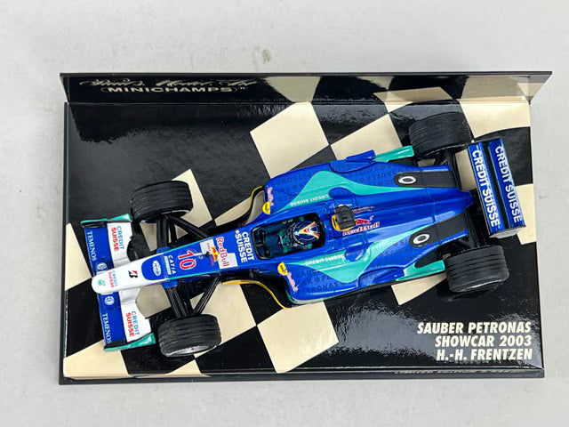 1:43 MINICHAMPS 400030080 Sauber Petronas Show Car 2003 H.-H. Frentzen #10