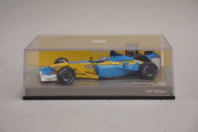 1:43 MINICHAMPS 400020085 Renault F1 Team Launch Version 2002 J. Button #15