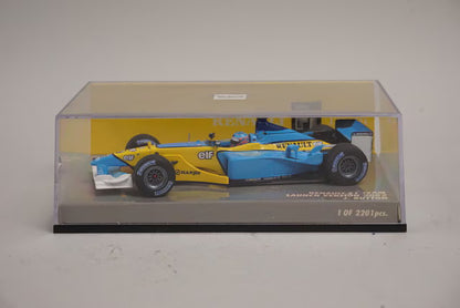 1:43 MINICHAMPS 400020085 Renault F1 Team Launch Version 2002 J. Button #15