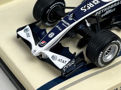 1:43 MINICHAMPS 400080078 Williams Toyota Show Car 2008 Kazuki Nakajima #8