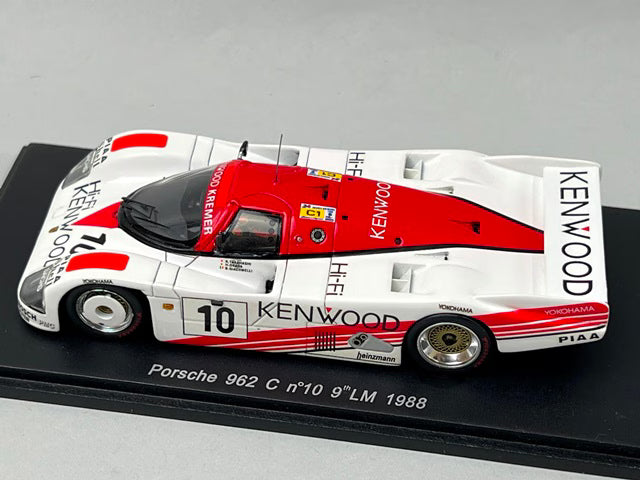 1:43 SPARK KBS006 Porsche 962C LM Le Mans 1988 #10