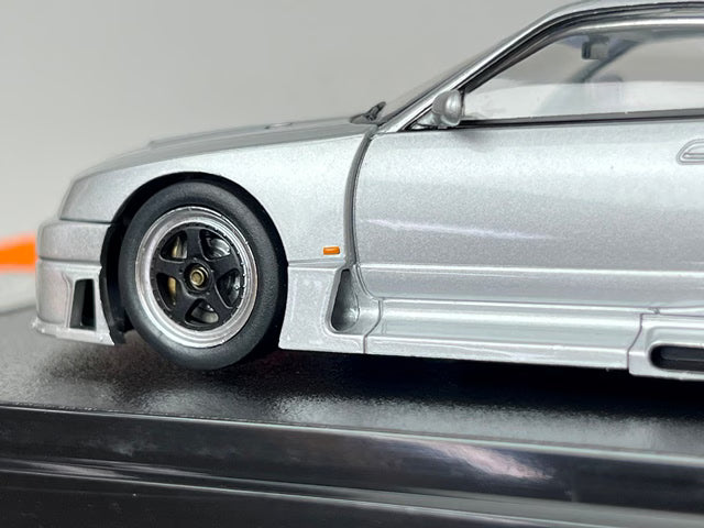 1:43 HPI 8166 Nissan NISMO GT-R Le Mans Silver Custom Order for Miniature Car Fans model car