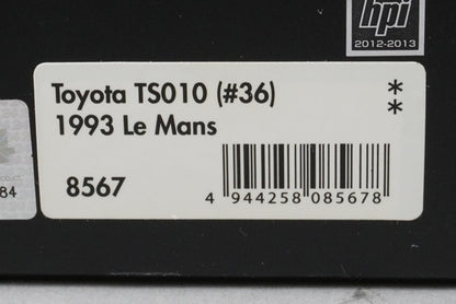 1:43 HPI 8567 Toyota TS010 Le Mans 1993 #36 DENSO