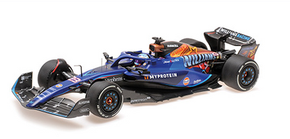 [ Back-order ] MINICHAMPS 117232223 1:18 Williams FW45 Alobon Las Vegas GP 2023 model car