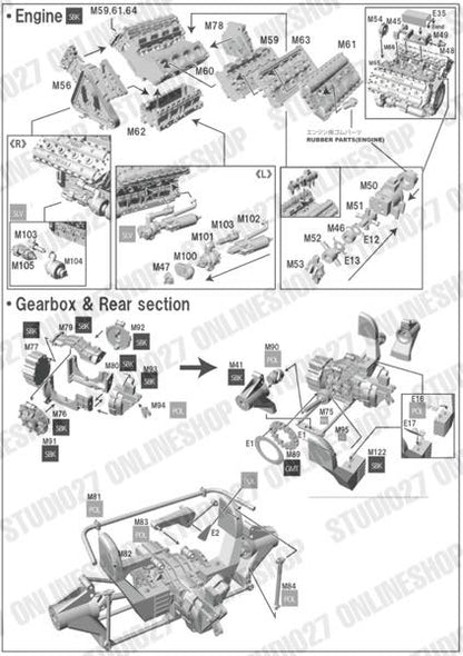 [ Back-order ] Studio27 FD20004 1:20 SHADOW DN5B Monaco/Germany 1976 Multimedia Kit