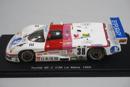 1:43 Spark S2351 Toyota 85C Le Mans 1985 #38 E. Elige / G. Riis / Toshio Suzuki