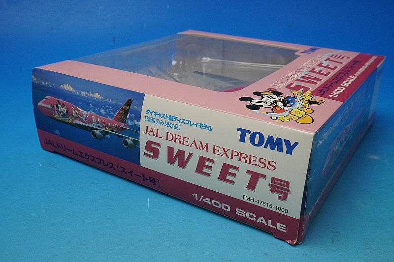 1:400 B747-400D JAL Dream Express Suite JA8904 TMH-47515-4000 TOMY airplane model