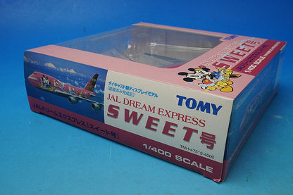 1:400 B747-400D JAL Dream Express Suite JA8904 TMH-47515-4000 TOMY airplane model