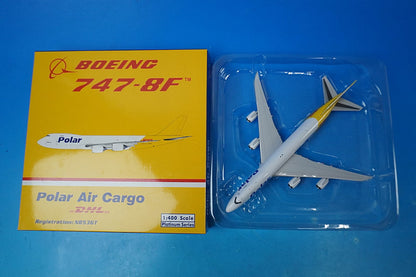 1:400 B747-8F Cargo Type Polar Air Cargo DHL Livery N853GT 10901 Phoenix airplane model