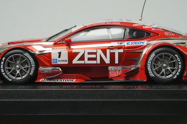 1:43 EBBRO 45066 ZENT Cerumo RC F Super GT500 2014 #1 model car