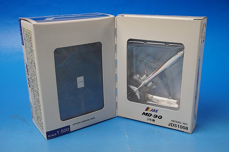 1:500 MD-90 JAS Akira Kurosawa Unit 3 JA8063 JD51008 JALUX airplane model