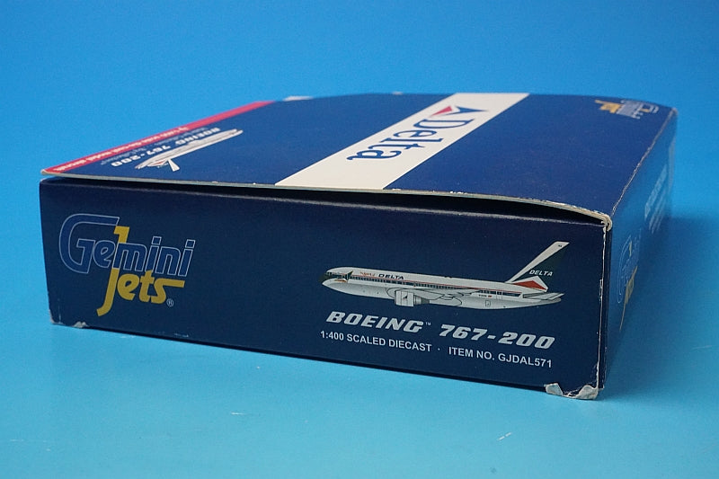 1:400 B767-200 DELTA Airlines The Spirit of Delta N102DA GJDAL571 Gemini airplane model