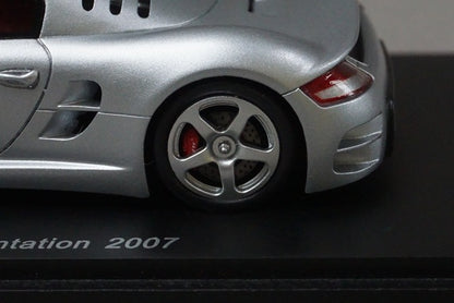 1:43 SPARK S0714 RUF CTR 3 Presentation 2007 Silver model car