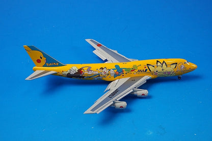 1:400 B747-400 ANA Pokemon Pikachu Jumbo Flap Down JA8957 NH40060 ANA airplane model