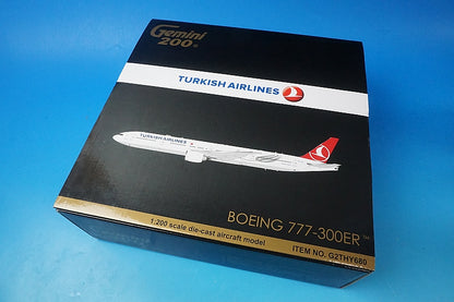 1:200 B777-300ER Turkish Airlines TC-JJT G2THY680 Gemini airplane model