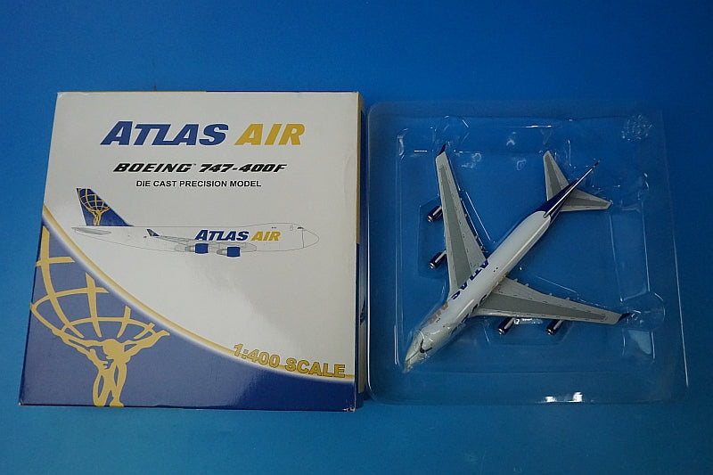 1:400 B747-400F Atlas Air N418MC Gemini airplane model