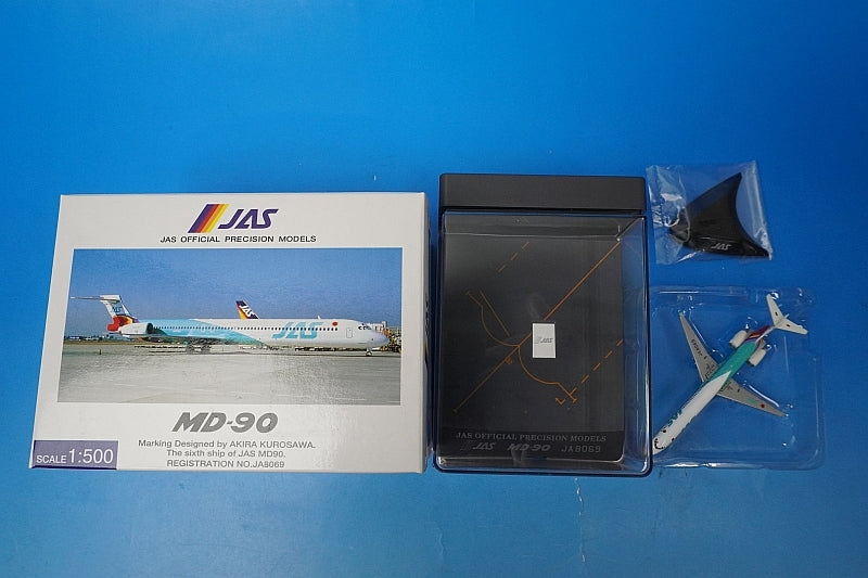 1:500 MD-90 JAS Akira Kurosawa Unit 6 JA8069 JD51011 JALUX airplane model